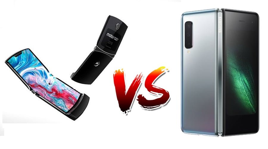 Galaxy Fold ve Motorola Razr