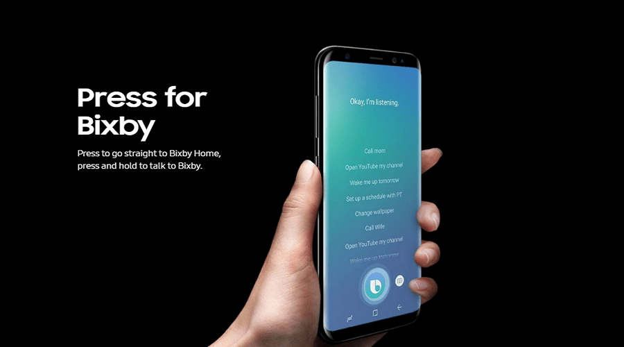 Samsung Bixby düğmesi